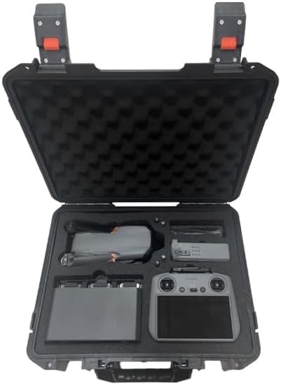 Miniatura 8 de Estuche de almacenamiento duro para DJI Air 3 Drone, funda de transporte impermeable protectora rígida para Air 3 Fly More Combo con controlador DJI