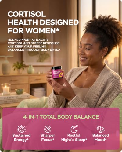 4Well Products KSM-66 Ashwagandha Cortisol Supplement