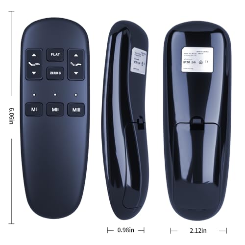 Télécommande de rechange lit réglable pour votre confort Split King ZZZEN - 7