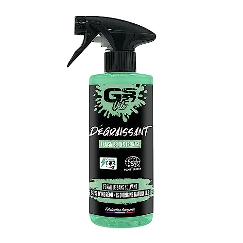 GS27 - Dégraissant Ecocert GS27 Vélo - Transmission et Freinage - Formule Sans Solvant - 500ml