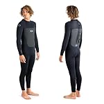 Osprey Origin - Traje de Neopreno para Hombre (5 m...: Traje de neopreno de 5 mm en el cuerpo y 4 mm debajo de los brazos para un rango completo de movimiento. Costuras totalmente planas y paneles ergonómicos para una máxima comodidad. El traje de neopreno flexible de alta calidad proporciona una alta li...