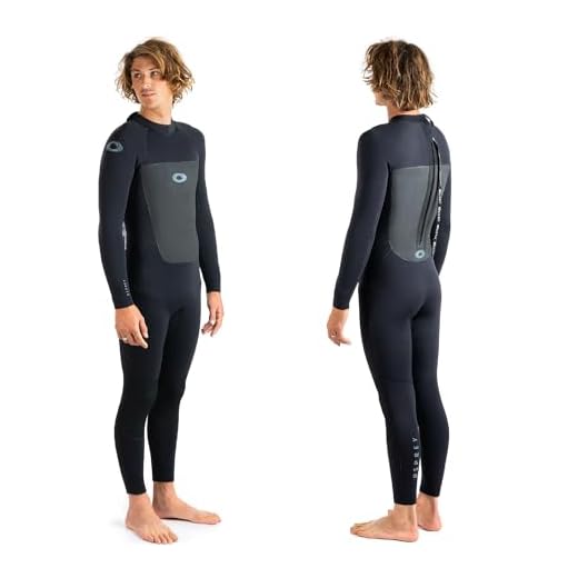 Osprey Origin Herren-Winterneoprenanzug, Schwarz, M Tall