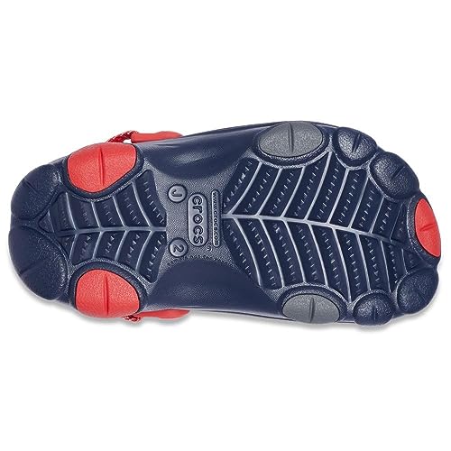 Sandália crocs classic all terrain clog k navy - 34
