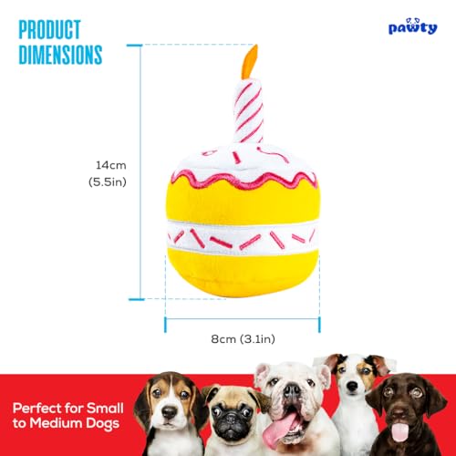 Juguete PAWTY Cupcake 3 en 1 con pelota sonora miniatura 3