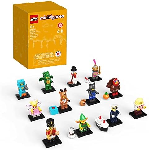 LEGO Minifigures Series 23 6 Pack 71036 Building Toy Set; Collectible Gift for Kids Boys and Girls Ages 5+ (Pack of 6 Blind Bags to Collect)