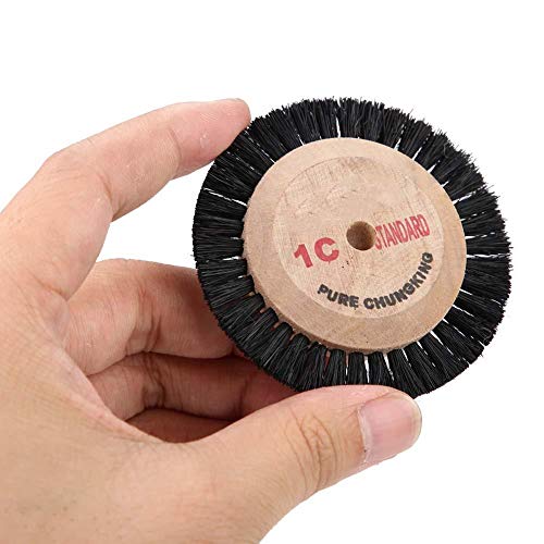 Escova de roda de polimento multifuncional, Polimento de jóias de jade, Cabeça redonda da escova par