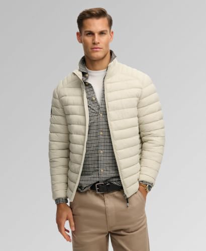 SUPERDRY Fuji Lite Padded Jacket Abrigo, Light Stone Beige, XXL Unisex Adulto