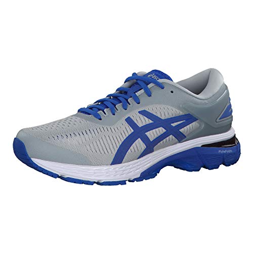 Asics Gel-Kayano 25 Lite-Show, Scarpe da Running Uomo, Grigio (Mid Grey/Illusion Blue 020), 44.5 EU