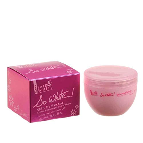 Fair and White So White Skin Perfector Purifying Cream with 1.9% Hydroquinone, 250ml / 8.45fl.oz