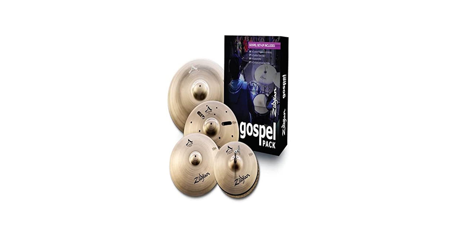 Amazon.com: Avedis Zildjian Company Gospel a Custom Cymbal