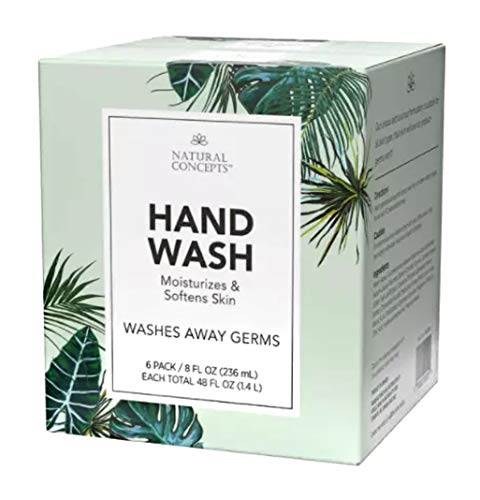 Natural Concepts Hand Wash 6-Pack / 8 oz Pump Bottles image 5