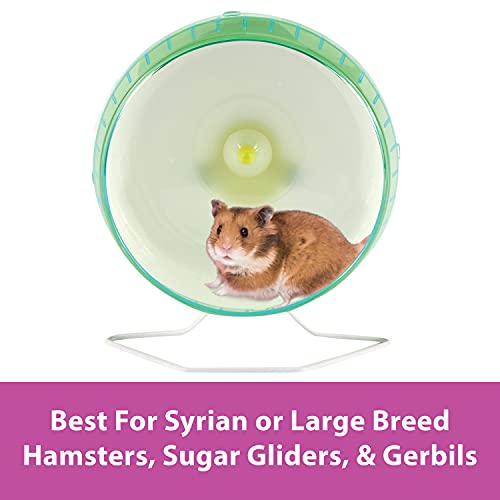 Kaytee Silent Spinner Wheel For Pet Syrian or Large Breed Hamsters, Sugar Gliders and Gerbils, Large 10 Inch (Colors May Vary) by Kaytee - Image 6
