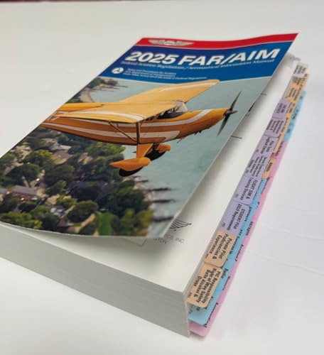 5 cm UM: 2022 GLEIM FAR/AIM e POH TABS, 56 peças duráveis, plástico TABS (não incluindo livros) mais