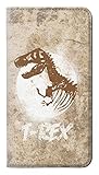 T-Rex Jurassic Fossil Flip Hülle Tasche Klappetui für iPhone 17 Pro Max