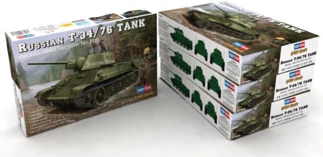 Miniatura 2 de Hobby Boss Kit de construcción ruso T-3476 modelo de tanque 1943