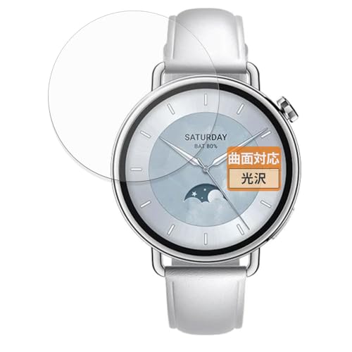 FILMEXT �t�B���� Xiaomi watch S4 (41mm) (2���Z�b�g) �p �ȖʑΉ� ������ �ی�t�B���� ���ȏC���ޗ� ���{��
