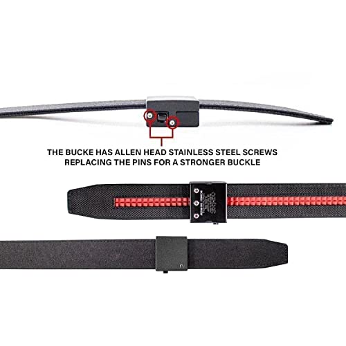 Nexbelt Men's Belt, Edc Supreme Appendix Black 38Mm Nylon Gun Utility Harness Ratchet Belt #TOP3