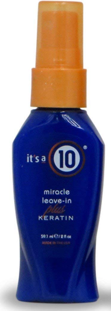 Its A 10 + Keratin Mir Le Size 2z Its A 10 + Miracle Leave-In Plus Keratin, 2 Fl. Oz (Pack of 5)