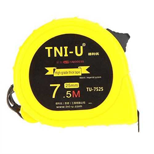 Cinta métrica flexible retráctil 7.5 m x 25 mm miniatura 6