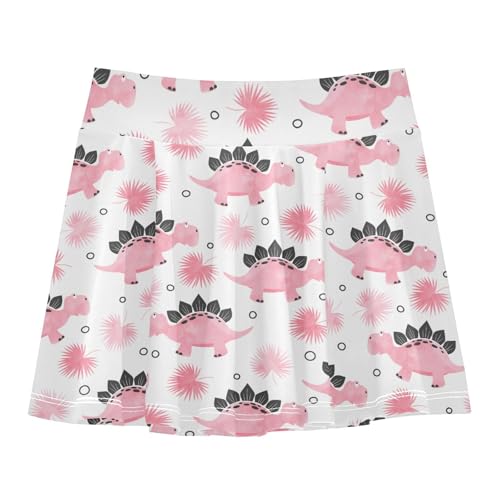 Aflyko Girls' Skorts 2-in-1 Tennis Skirts with Built-in Shorts