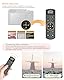for Nikon Wireless Camera Remote Control - Aodelan Rechargeable Shutter Release Trigger with OLED Screen for Zfc, Z50, P1000,A1000, P950, B600; Replaces Nikon ML-L7(Black)
