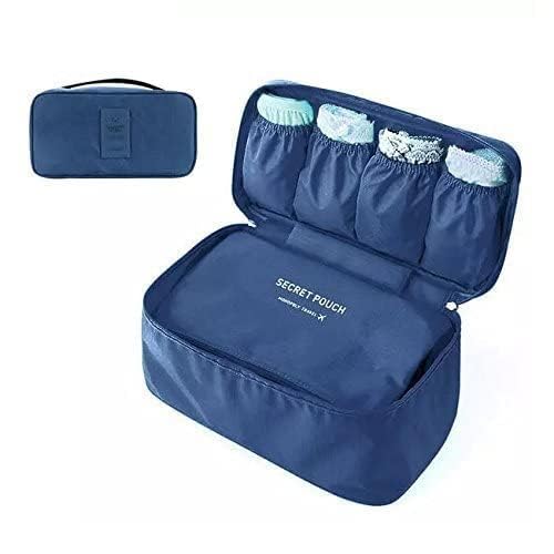 J B ENTERPRISE Travel Undergarments Organizer for Women | Travel Underwear Panties Bra Pouch Organizer Bag Pouch Waterproof, Multi Color-picture-42