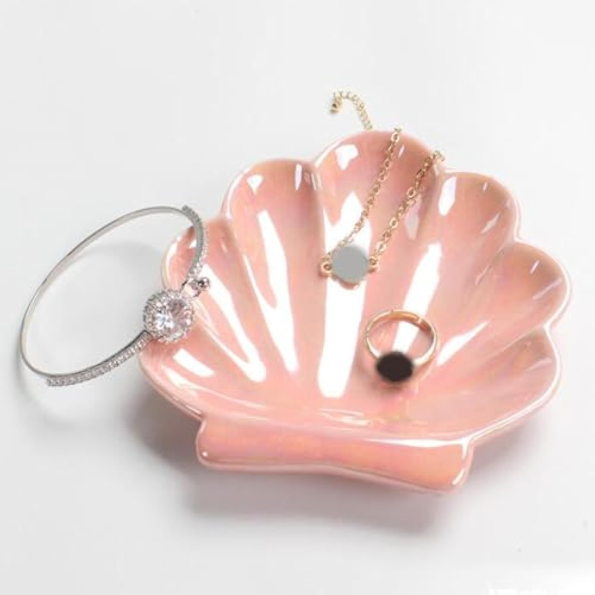 Ceramic Trinket Tray for Rings, Earrings, Necklaces