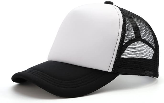 ZoxinAdjustable Snapback 5 Panel Polyester Foam Front Mesh Back Trucker Hat