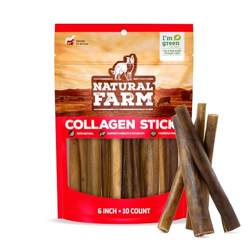 Natural Farm Collagen Sticks, 6 inch