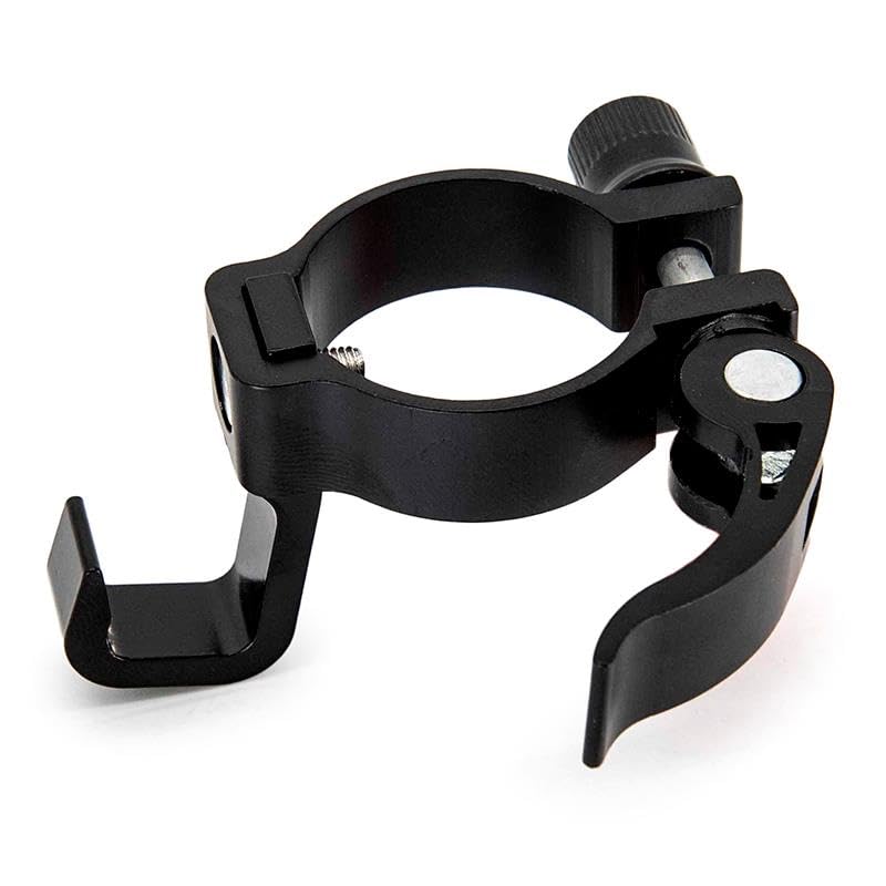 Gancho negro 32-35mm compatible con Kugoo S1 evita caídas de carga en tu patinete
