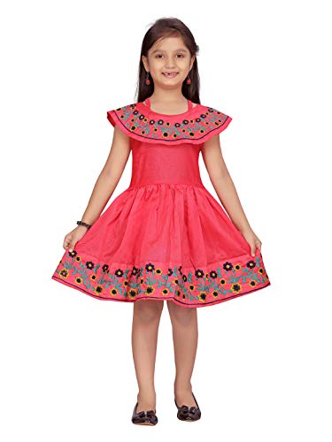 Image of Aarika Girls Gajri Colour Dress