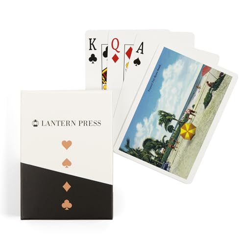 Lantern Press Baraja Poker Fort Myers Florida 52 Cartas