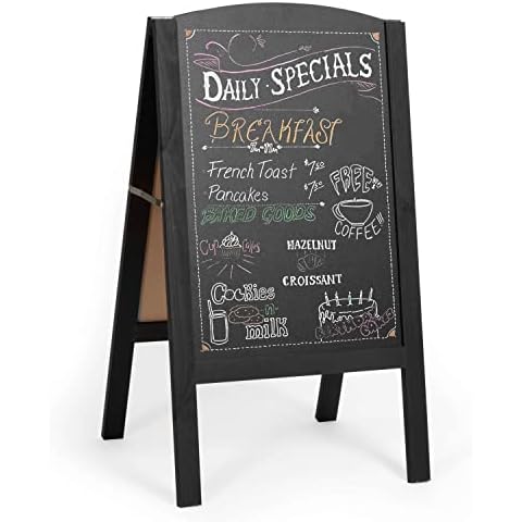Ilyapa A-Frame Chalkboard Sign for Businesses Cover