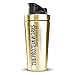 Produktbild The Protein Works Black n Gold Protein Shaker, Wasserflasche, 700 ml