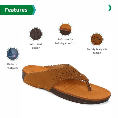 Image of ORTHO JOY doctor Slipper for women || Orthopedic Fashionable Women's Slipper