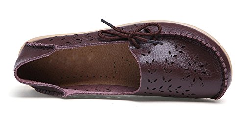 Image of VenusCelia Women's Breathable Comfort Walking Office Flat Loafer