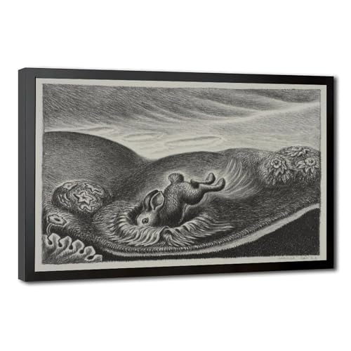 Poster Exit Wanda Gag cadre inclus pour habiller un mur vide sans effort
