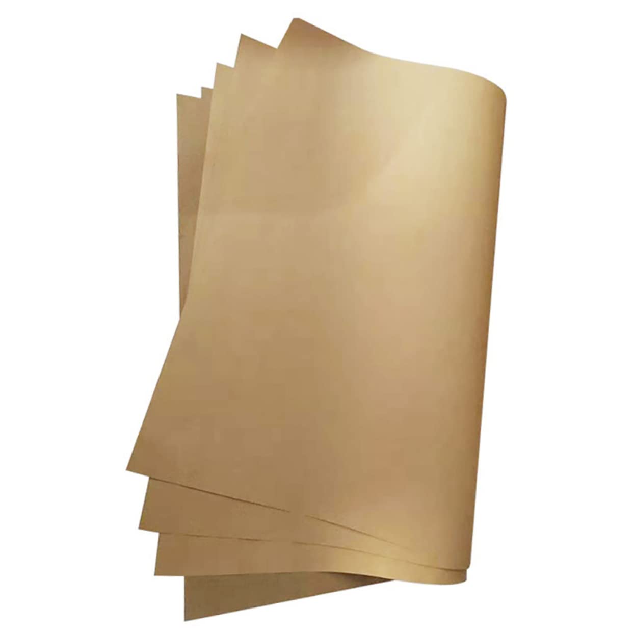 Einweg Verpackungspapier 300 Blatt Stoff, Fettdicht, Khaki