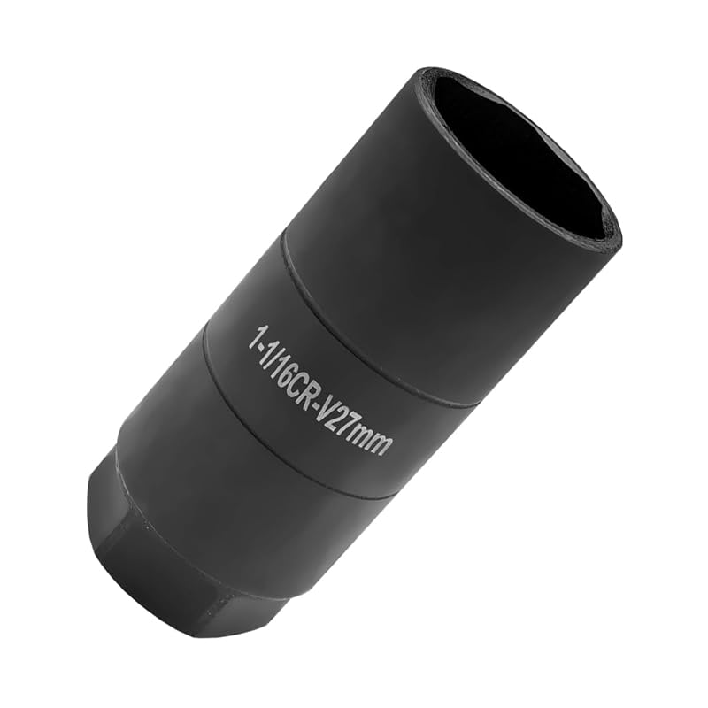 Soquete para Sensor de Pressão de Óleo UHANBUT em Aço Cromo-Vanádio, Acionamento de 9,5 mm (3/8 pol.) e Encaixe de 26,9 mm (1 1/16 pol.)