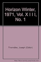 Horizon Winter, 1971, Vol. X I I I, No. 1 B0012Q0UAG Book Cover