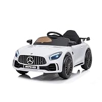 Coche Eléctrico De 6V Para Niños – Con Mando A Distancia, Luces LED, Música Y Asiento De Piel, Velocidad 3-5 Km/h