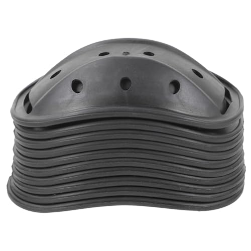 VINTORKY Chin Pad for Helmet 10pcs Protective Chin Pad Helmet Accessories Easy Install Chin Pad for Hard Hat Black Football Chin Pad