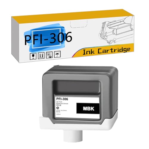 Cartouches PFI-306 MBK de 330 ML : résolvez les pannes d'encre sur Canon iPF8400 iPF9400