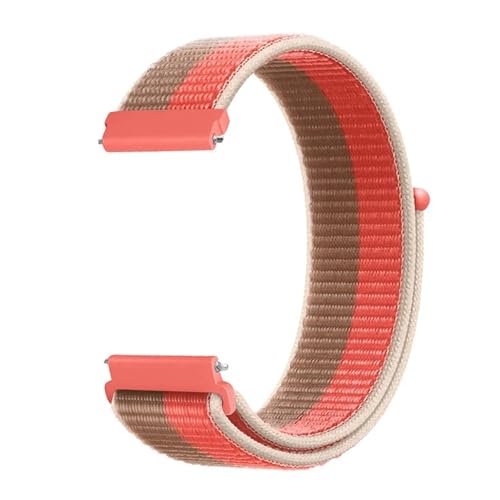 [QAICHFKS] 20mm 22mm iCXgbv Watch 5 GT5-4-3 Pro 46mm uXbg Xgoh 2/GTR 4/GTS 4/Bip 6 5/Active 2 xgp (Pink tan,Watch 5 46mm