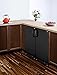 Summit Appliance ALFZ37B Built-in Undercounter ADA Compliant Residential All-Freezer in Black, Door Storage, Temperature Alarms, Open Door Alarm, Adjustable Thermostat and Manual Defrost