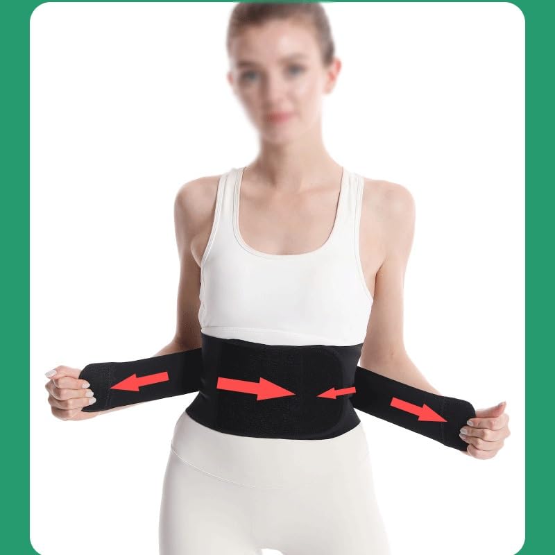 Faja lumbar delgada con soporte de placas de acero mediana miniatura 5