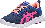 ASICS Kid's Gel-Quantum Lyte Running Shoes, 4.5, ASICS Blue/Pink GLO