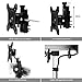 SIIG Premium Aluminum Dual Monitor Stand - 2 Monitors 13