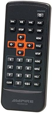 AMPIRE DVX104 remote control with various function buttons