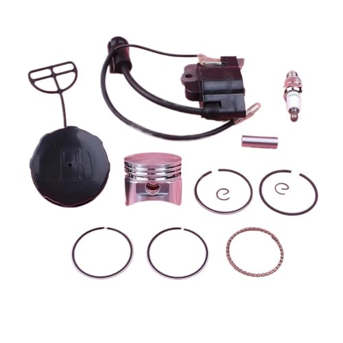 Piston 35mm et capuchon de bougie pour entretien motoculture GX25